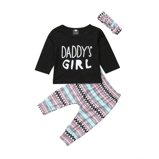 "Daddys Girl" three-piece set