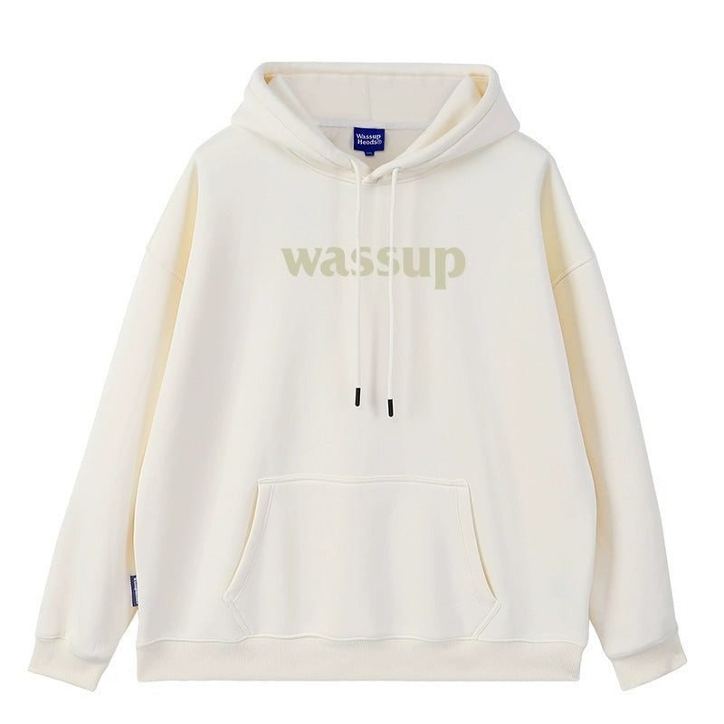 Men's And Women's "Wassup" Cotton Loose Casual Top