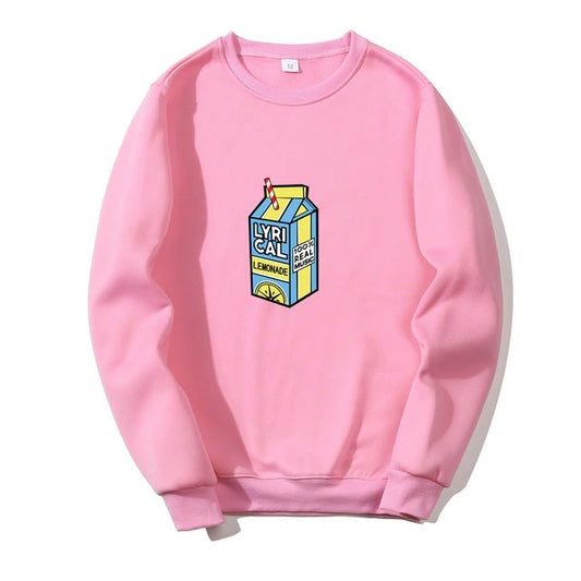 Lemonade Print Crew Neck Sweater UNI