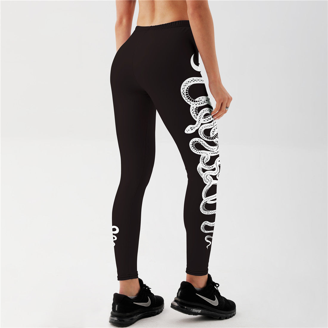 Women Snake Moon Yoga Pants