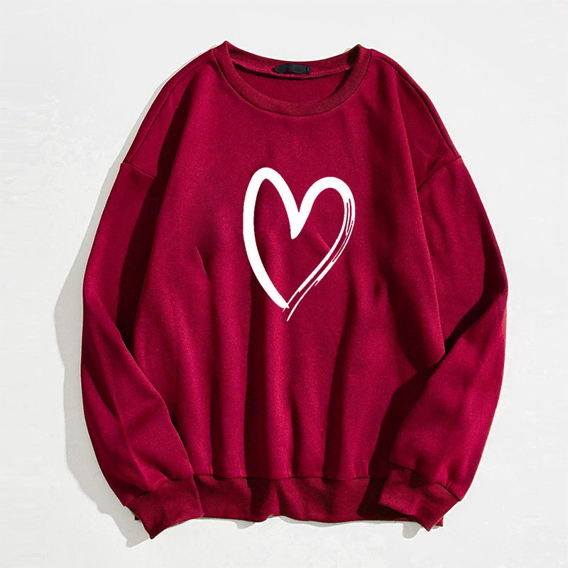 Heart Trendy Sweater For Women