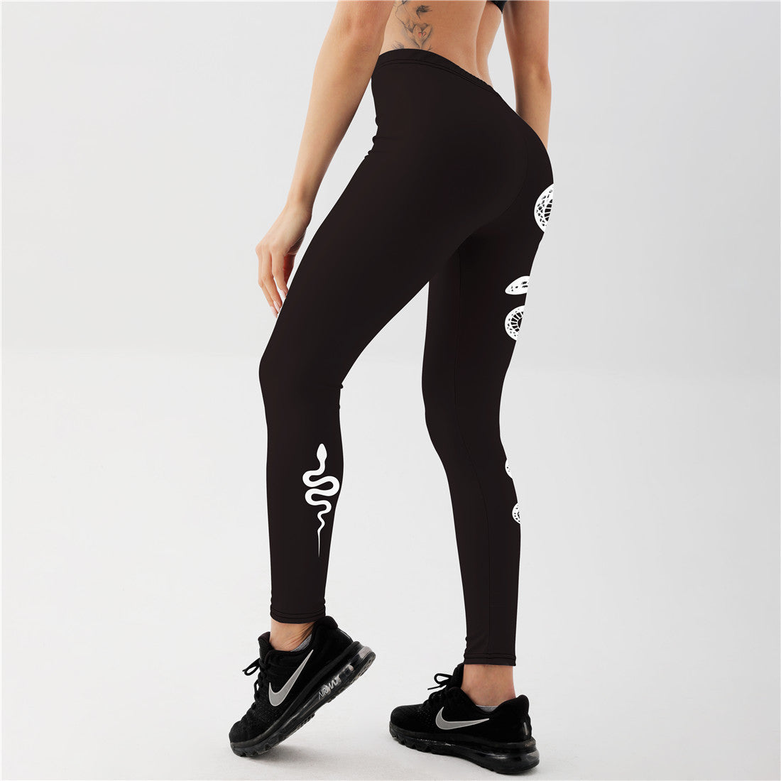 Women Snake Moon Yoga Pants